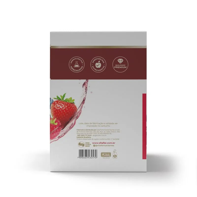 Isofort - 15 sachês 30g frutas vermelhas