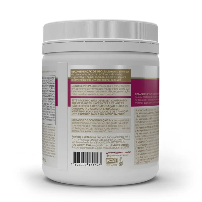 Colagentek - 300g Cranberry - Vitafor