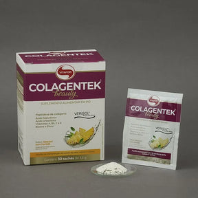 Colagentek beauty - 30 sachês 3,5g abacaxi c/ hortelã - Vitafor