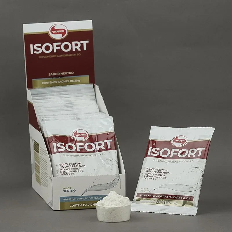 Isofort - 15 sachês 30g neutro - Vitafor